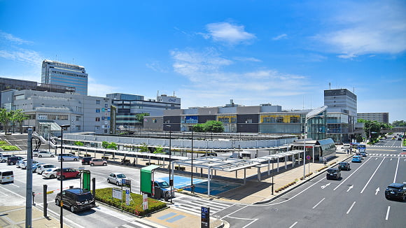 つくば駅前の写真